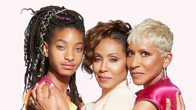 Red Table Talk Red Table Talk is an American web television talk show starring Jada Pinkett Smith, Willow Smith, and Adrienne Banfield-Norris that premiered on May 7...